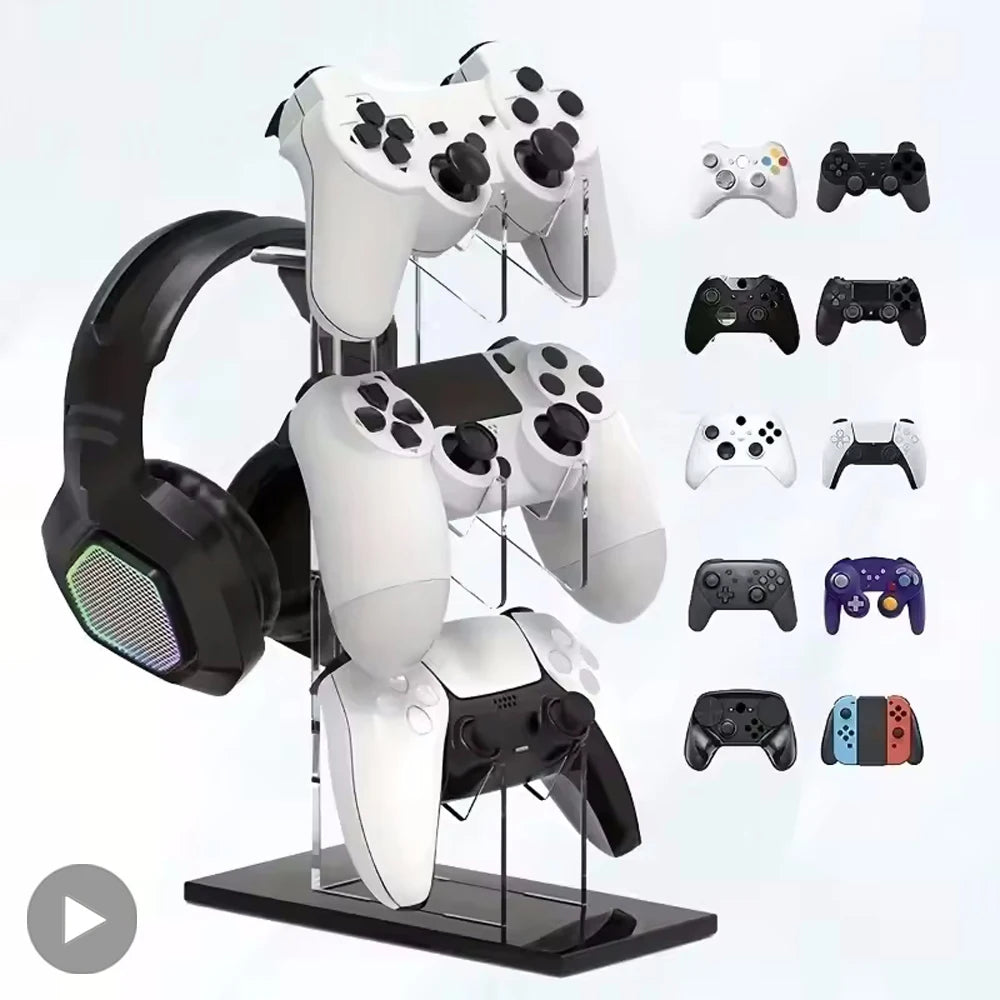 Accessoires de jeu Dualsense pour manette Playstation, support de contrôle Xbox, prise en charge du jeu, commutateur Dualshock Pro, 5, 4, 3, 2, PS5, PS4, PS3