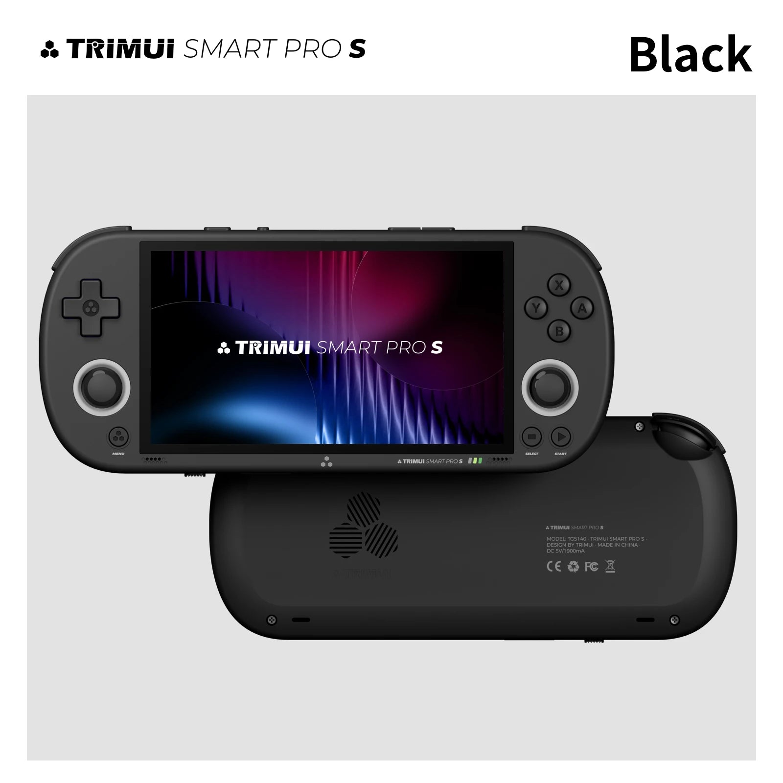 Console de jeu portable Trimui Smart Pro S TG5050 - Idéale pour les jeux PSP, Octa-core 2.0GHz, écran IPS de 4.96 pouces, batterie de 5000mAh