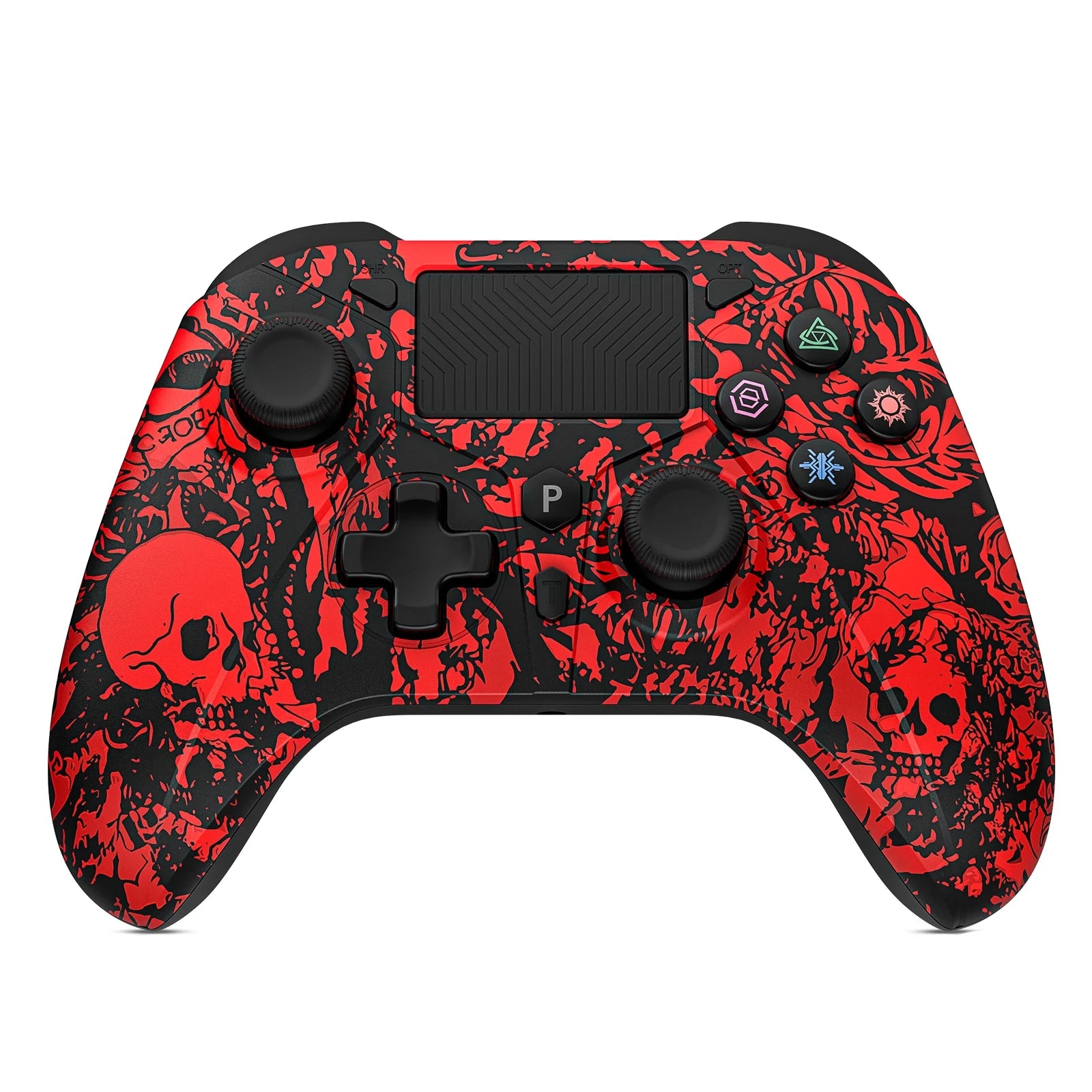 Contrôleur de jeu sans fil pour Playstation 4/PS4 Pro/Slim/PS3/PC/IOS/Console de commutation avec Turbo double Vibration gyroscope 6 axes prise Jack 3.5mm