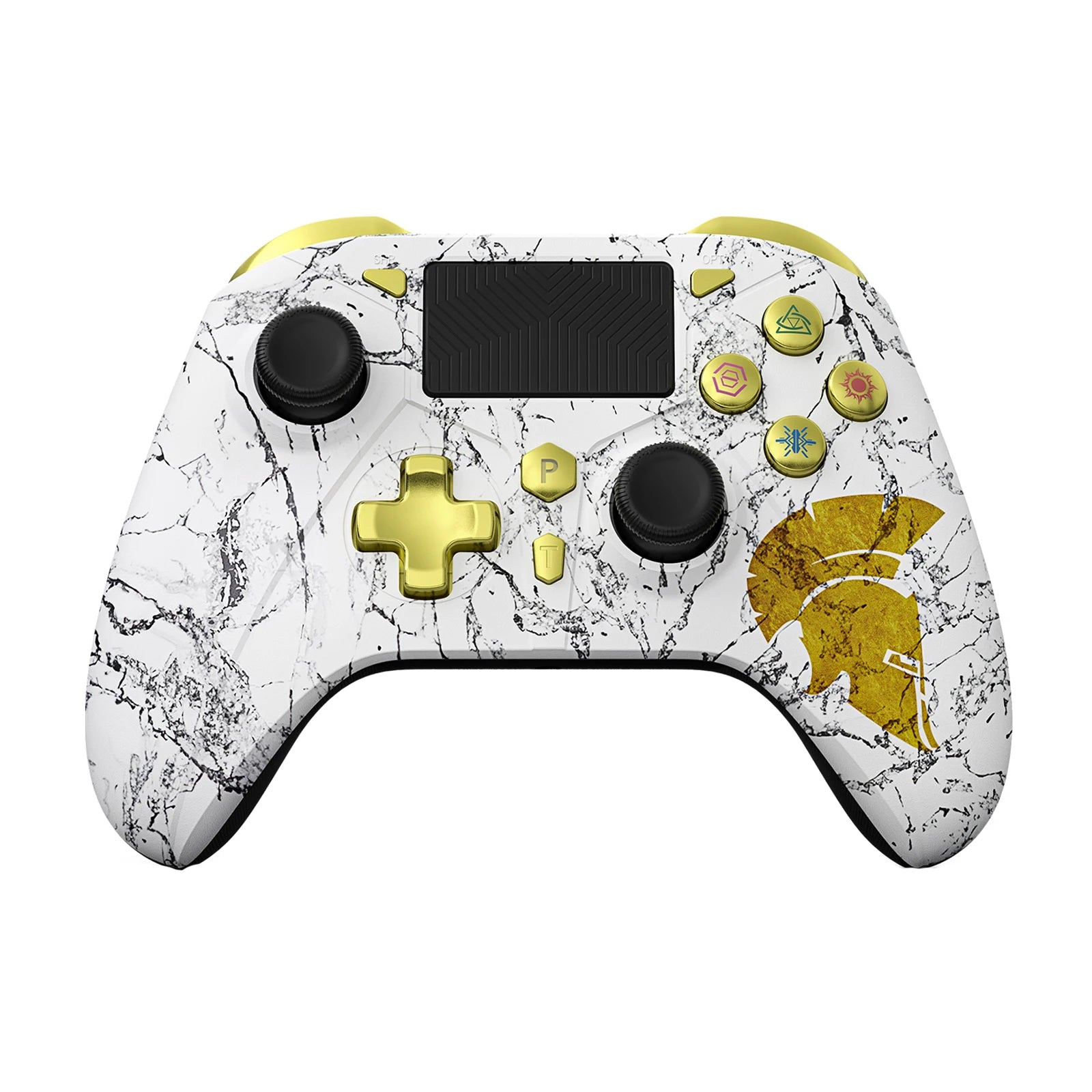 Contrôleur de jeu sans fil pour Playstation 4/PS4 Pro/Slim/PS3/PC/IOS/Console de commutation avec Turbo double Vibration gyroscope 6 axes prise Jack 3.5mm