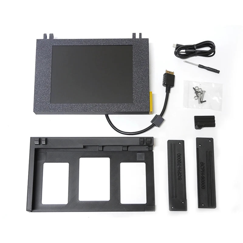 Console de jeu d'arcade rétro PS2 NTSC, moniteur Portable, Mini affichage pour Console de jeu PS2 Slim, prise en charge de la série complète PS2