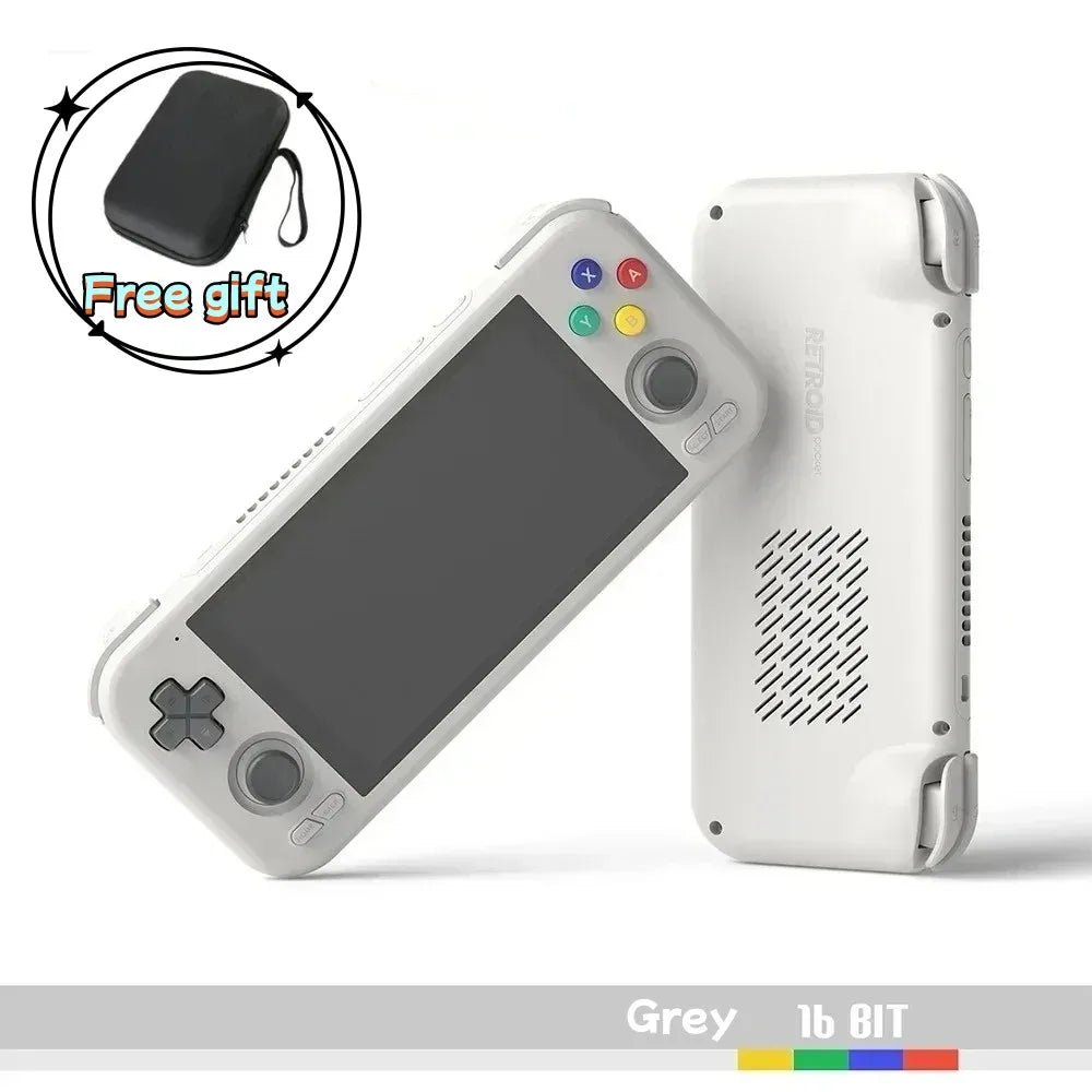 Console de jeu Retroid Pocket 4 Pro, console de jeu, consoles de jeux vidéo rétro, écran tactile 4.7 pouces, 8 Go + 128 Go, Android 13, PSP, PS2, RP 4Pro