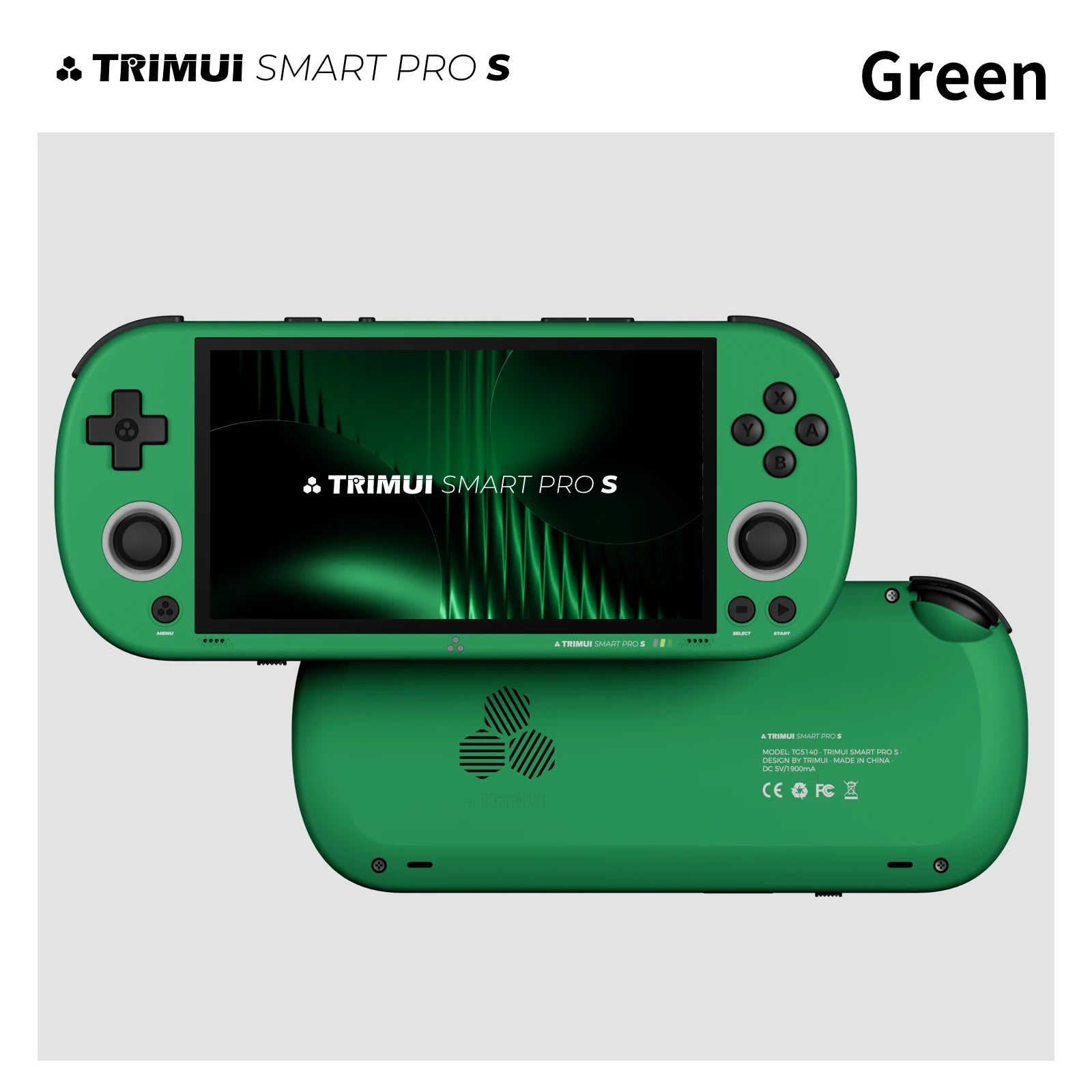 Console de jeu portable Trimui Smart Pro S TG5050 - Idéale pour les jeux PSP, Octa-core 2.0GHz, écran IPS de 4.96 pouces, batterie de 5000mAh