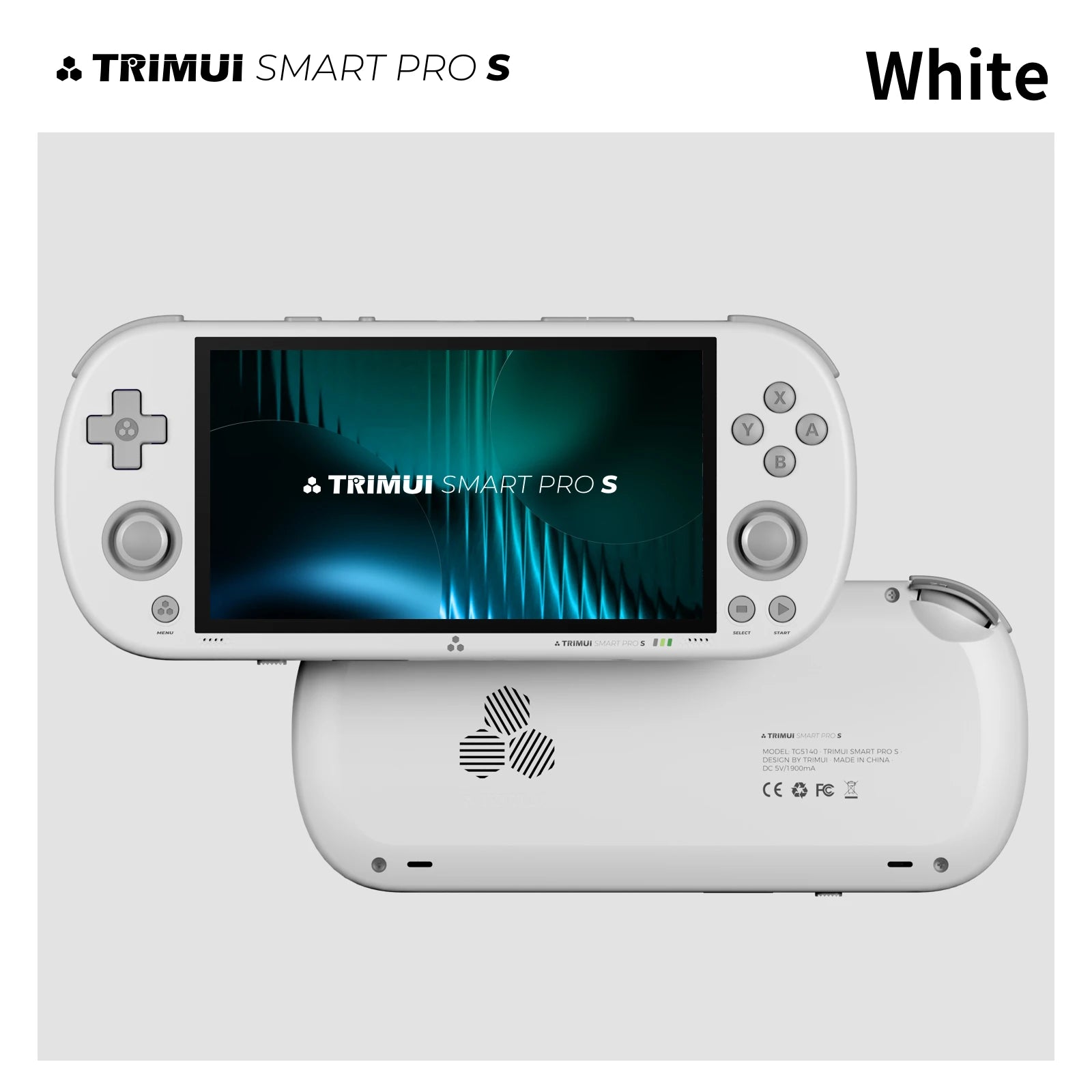 Console de jeu portable Trimui Smart Pro S TG5050 - Idéale pour les jeux PSP, Octa-core 2.0GHz, écran IPS de 4.96 pouces, batterie de 5000mAh
